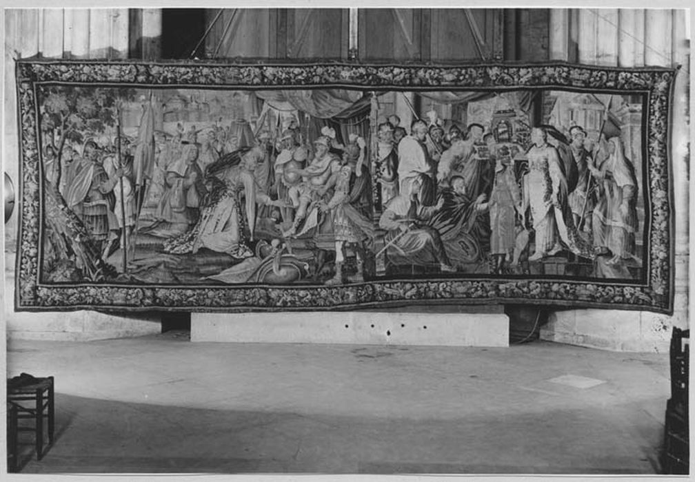 pièce murale : Esther devant Assuérus