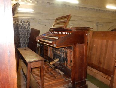 orgue, console