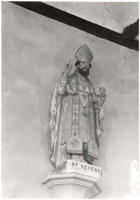 statue : Saint Sévère - © Ministère de la Culture (France), Médiathèque du patrimoine et de la photographie, diffusion GrandPalaisRmn Photo