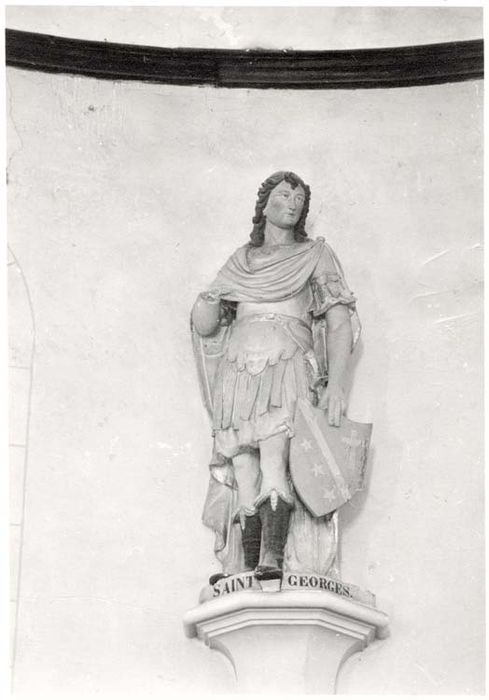statue : Saint Georges - © Ministère de la Culture (France), Médiathèque du patrimoine et de la photographie, diffusion GrandPalaisRmn Photo
