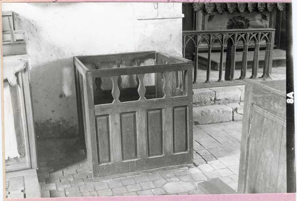 banc de famille (banc clos seigneurial)