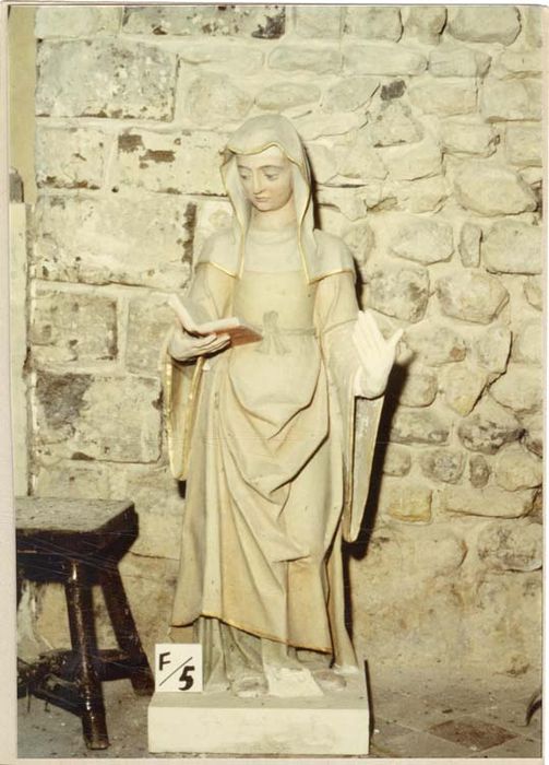 statue : Sainte Scolastique - © Ministère de la Culture (France), Médiathèque du patrimoine et de la photographie, diffusion GrandPalaisRmn Photo