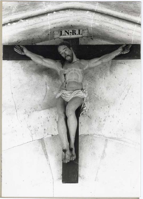 statue : Christ en croix - © Ministère de la Culture (France), Médiathèque du patrimoine et de la photographie, diffusion GrandPalaisRmn Photo