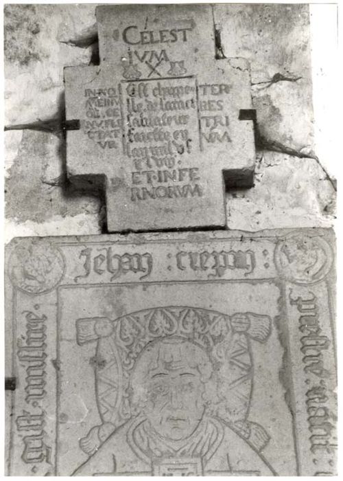 plaque commémorative (plaque de fondation) de Jehan Crepon - © Ministère de la Culture (France), Médiathèque du patrimoine et de la photographie, diffusion GrandPalaisRmn Photo