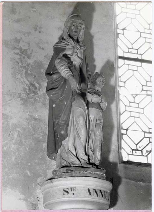 groupe sculpté : Éducation de la Vierge - © Ministère de la Culture (France), Médiathèque du patrimoine et de la photographie, diffusion GrandPalaisRmn Photo