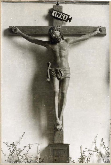 statue : Christ en croix - © Ministère de la Culture (France), Médiathèque du patrimoine et de la photographie, diffusion GrandPalaisRmn Photo