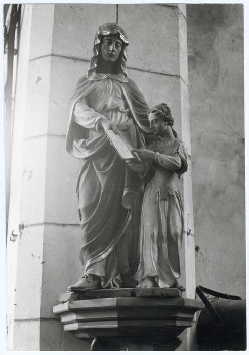groupe sculpté : Education de la Vierge - © Ministère de la Culture (France), Médiathèque du patrimoine et de la photographie, diffusion GrandPalaisRmn Photo