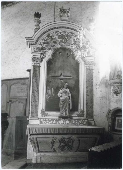 retable latéral, statue du Christ - © Ministère de la Culture (France), Médiathèque du patrimoine et de la photographie, diffusion GrandPalaisRmn Photo