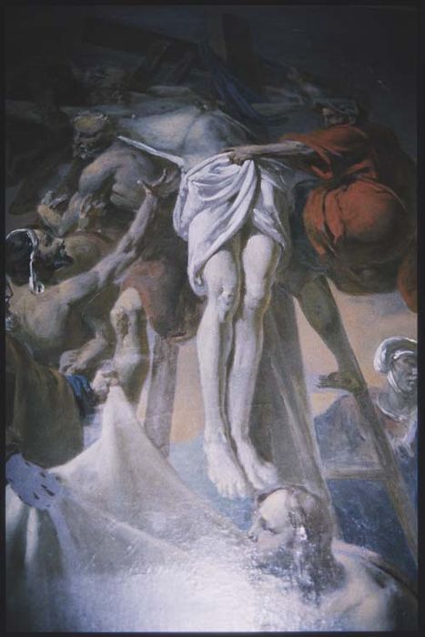 tableau (esquisse) : Descente de Croix