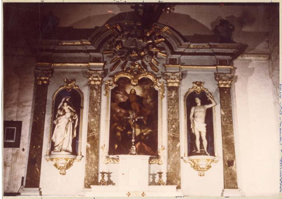 Retable latéral sud