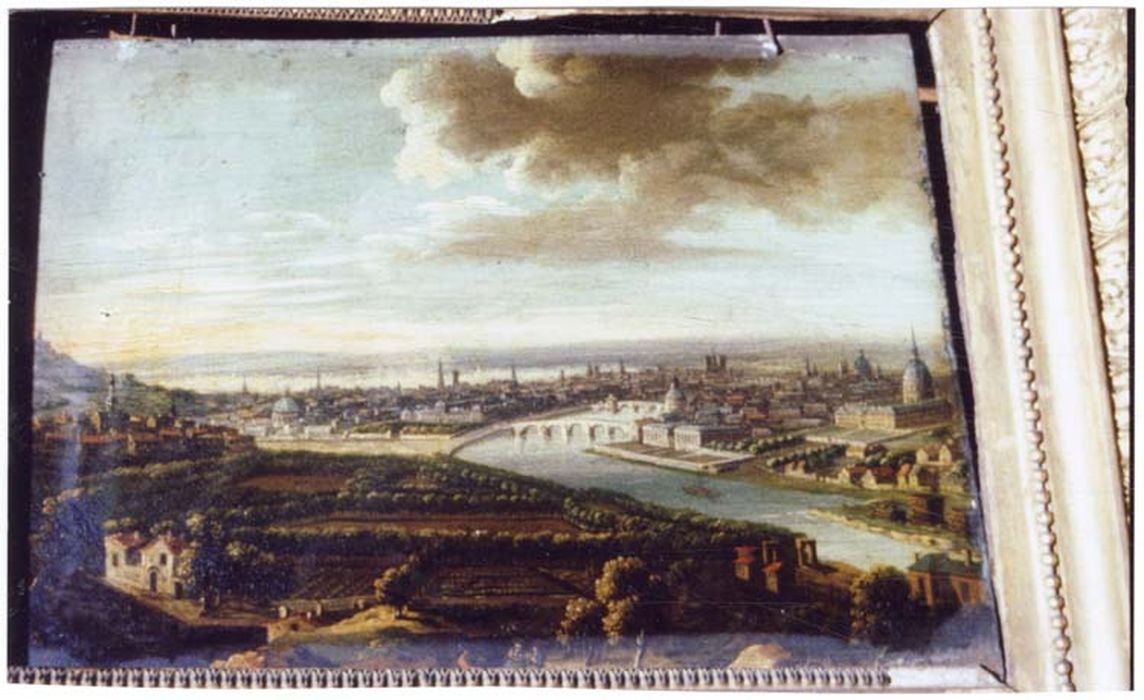 tableau : Panorama de Paris vu des hauteurs de Chaillot