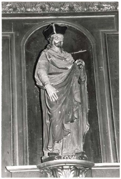 statue : Saint Côme