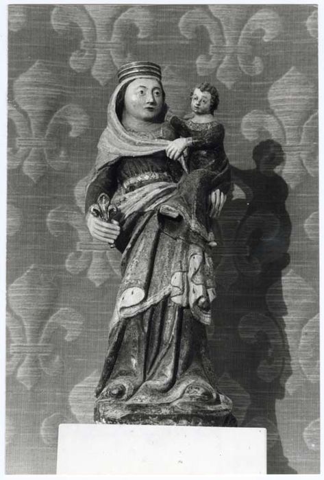statue : Vierge à l'Enfant dite Notre-Dame-du-Chef-du-Pont - © Ministère de la Culture (France), Médiathèque du patrimoine et de la photographie, diffusion GrandPalaisRmn Photo