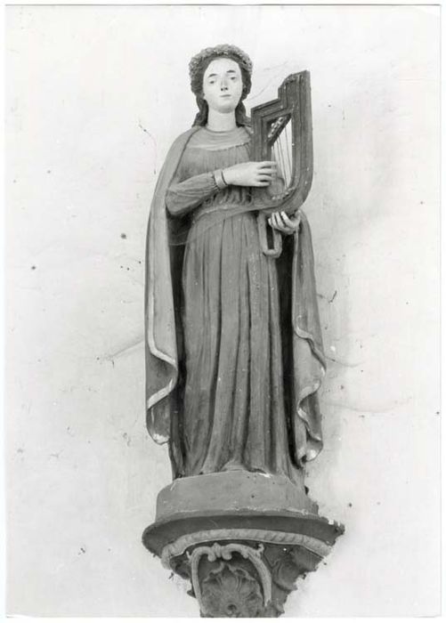 statue : Sainte Cécile
