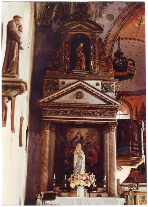 retable latéral nord