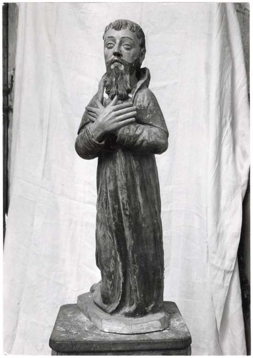 statue : Saint moine