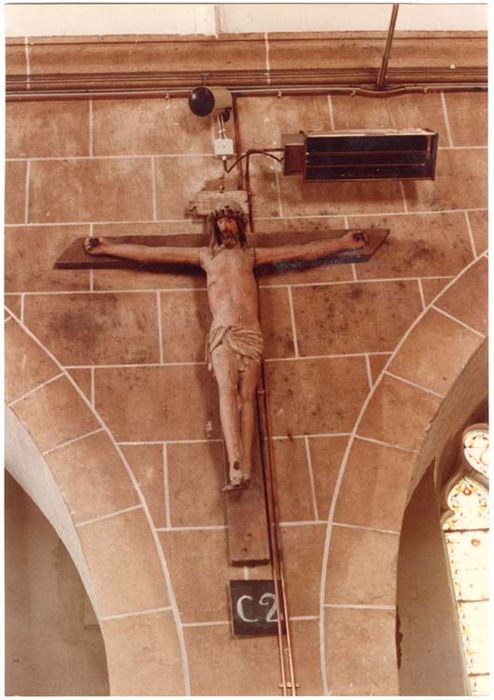 statue : Christ en croix - © Ministère de la Culture (France), Médiathèque du patrimoine et de la photographie, diffusion GrandPalaisRmn Photo