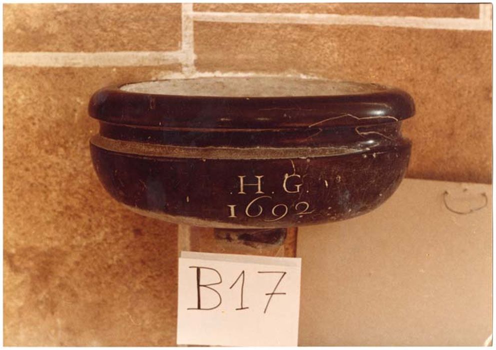 bénitier - © Ministère de la Culture (France), Médiathèque du patrimoine et de la photographie, diffusion GrandPalaisRmn Photo