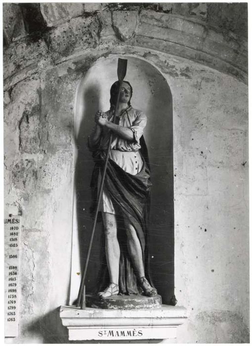 Statue : Saint Mammès