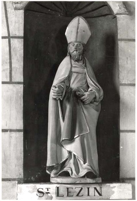 Statue : Saint Lézin