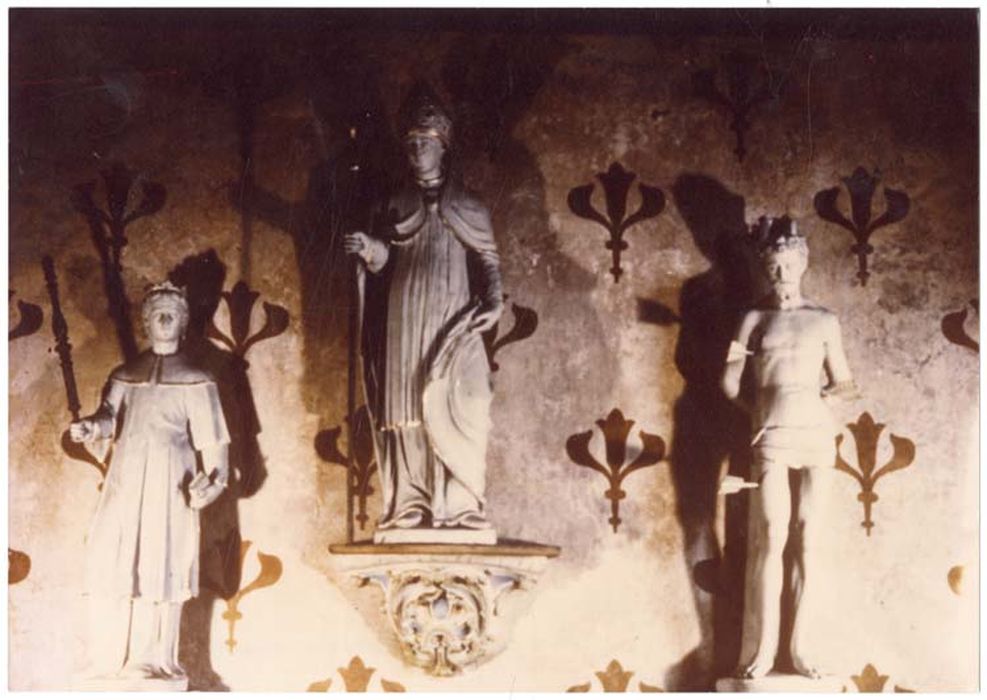 trois statues : Saint Louis, Saint Sébastien et Saint évêque - © Ministère de la Culture (France), Médiathèque du patrimoine et de la photographie, diffusion GrandPalaisRmn Photo