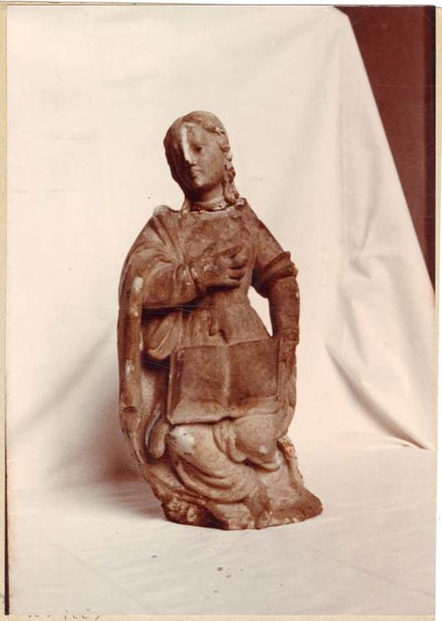 Statue (statuette) : Vierge de l'Annonciation