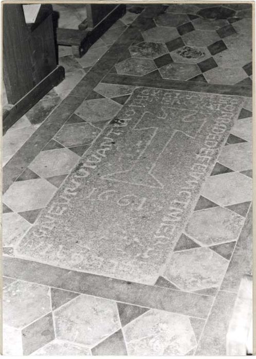 dalle funéraire de Mre Le Gaingneur - © Ministère de la Culture (France), Médiathèque du patrimoine et de la photographie, diffusion GrandPalaisRmn Photo