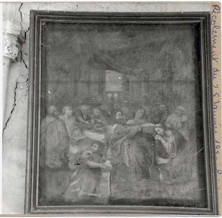 tableau : Madeleine aux pieds du Christ - © Ministère de la Culture (France), Médiathèque du patrimoine et de la photographie, diffusion GrandPalaisRmn Photo