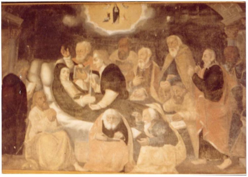 tableau : Mort de la Vierge