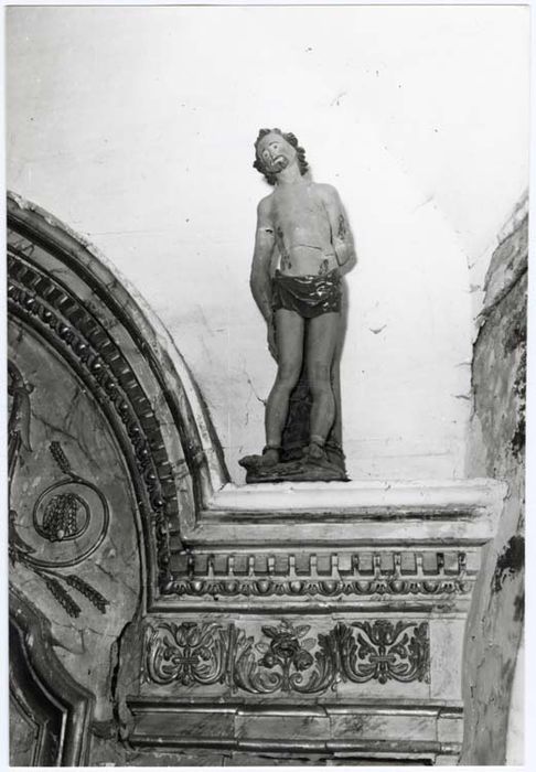 statue : Saint Sébastien, retable de Saint-Sébastien 