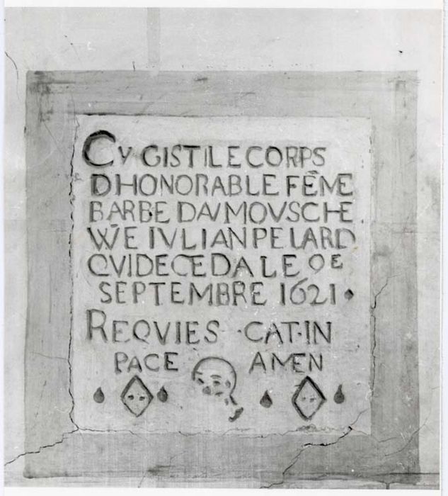 dalle funéraire