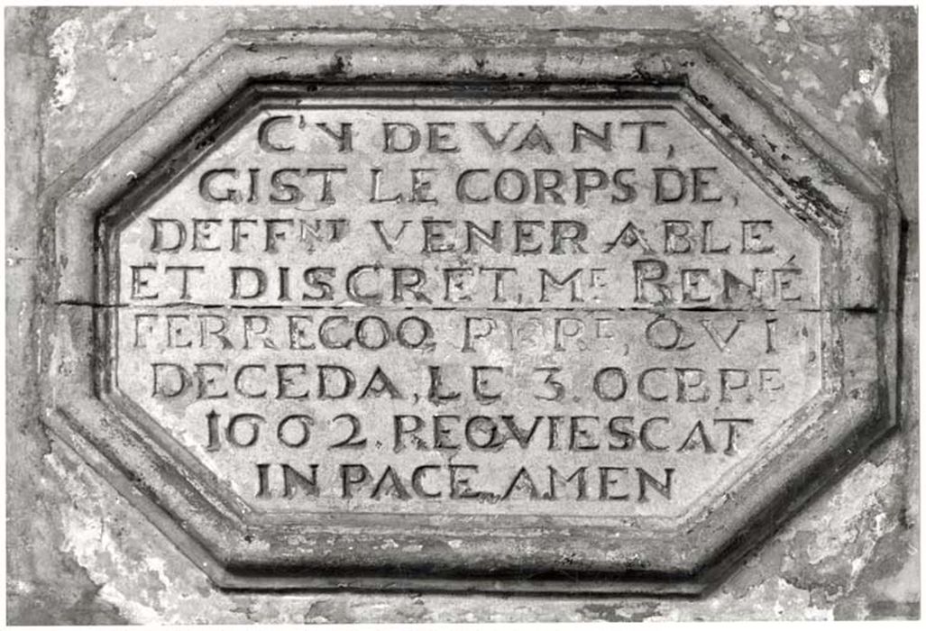 dalle funéraire