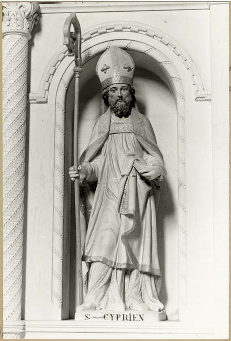 Statue : Saint Cyprien