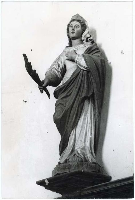 statue : Sainte martyre