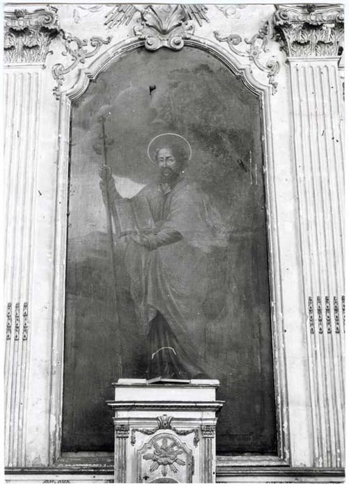 tableau : saint Jacques en pèlerin