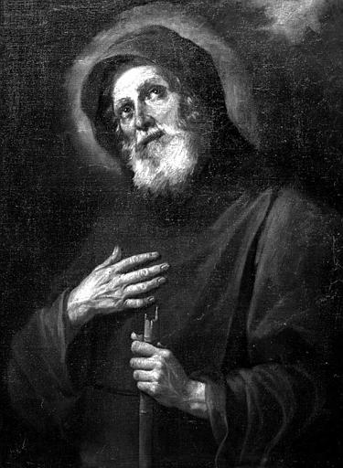 Saint François-de-Paul, peinture sur toile