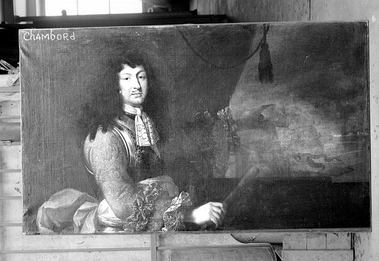 Louis XIV, peinture sur toile