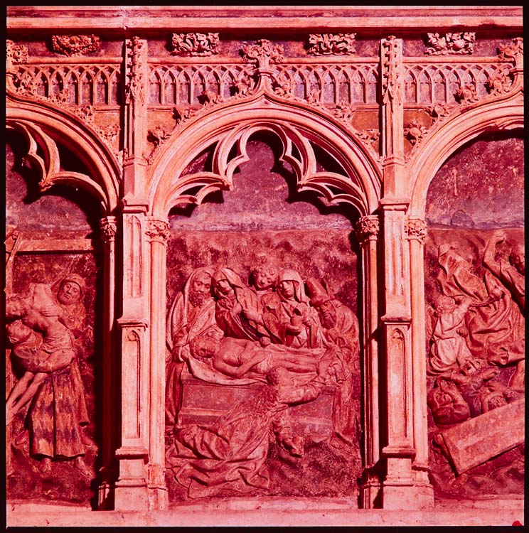 Retable, détail