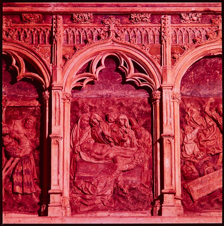 Retable, détail