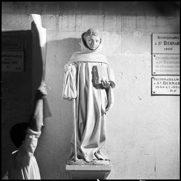 Statue : saint Bernard