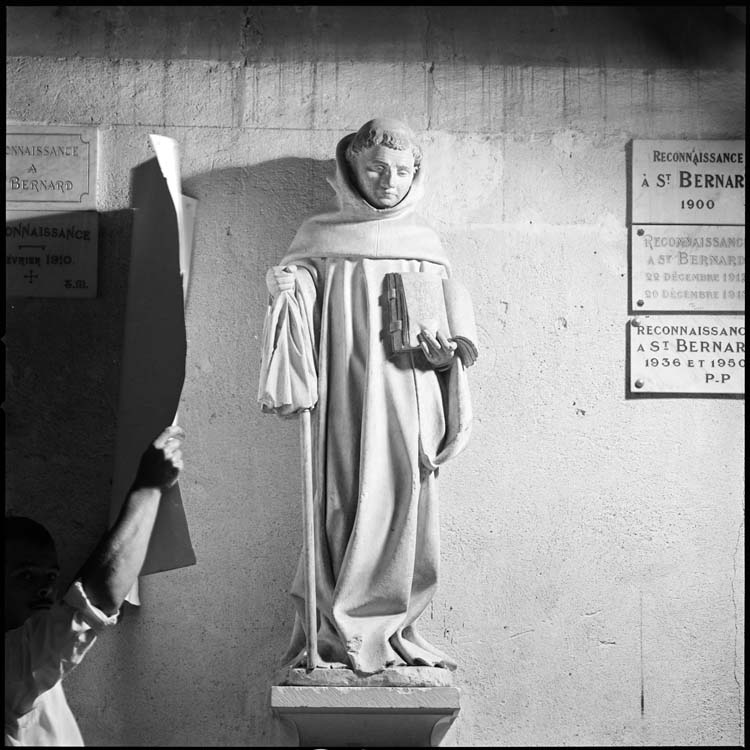 Statue : saint Bernard
