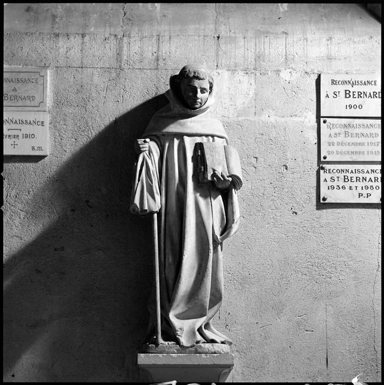 Statue : saint Bernard