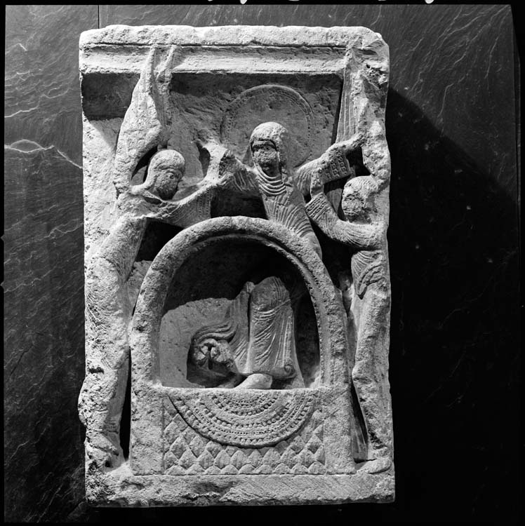 Bas-relief : Assomption de la Vierge