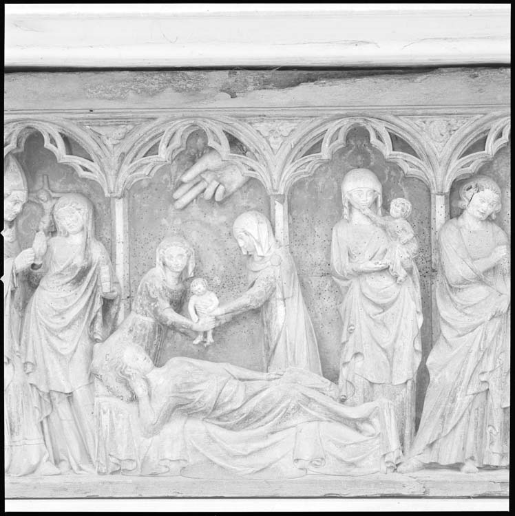 Retable du choeur, détail