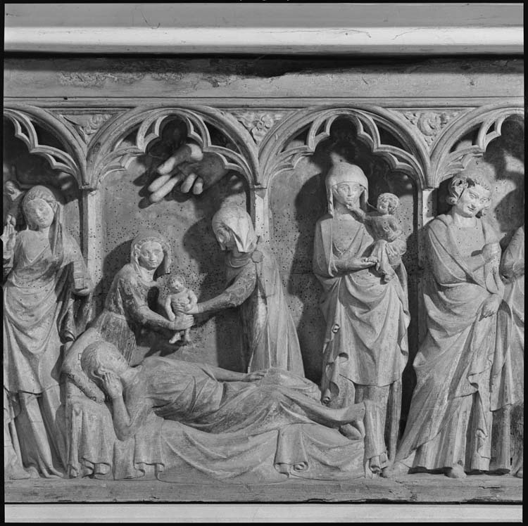 Retable du choeur, détail