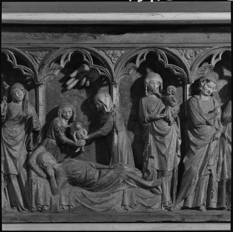 Retable du choeur, détail