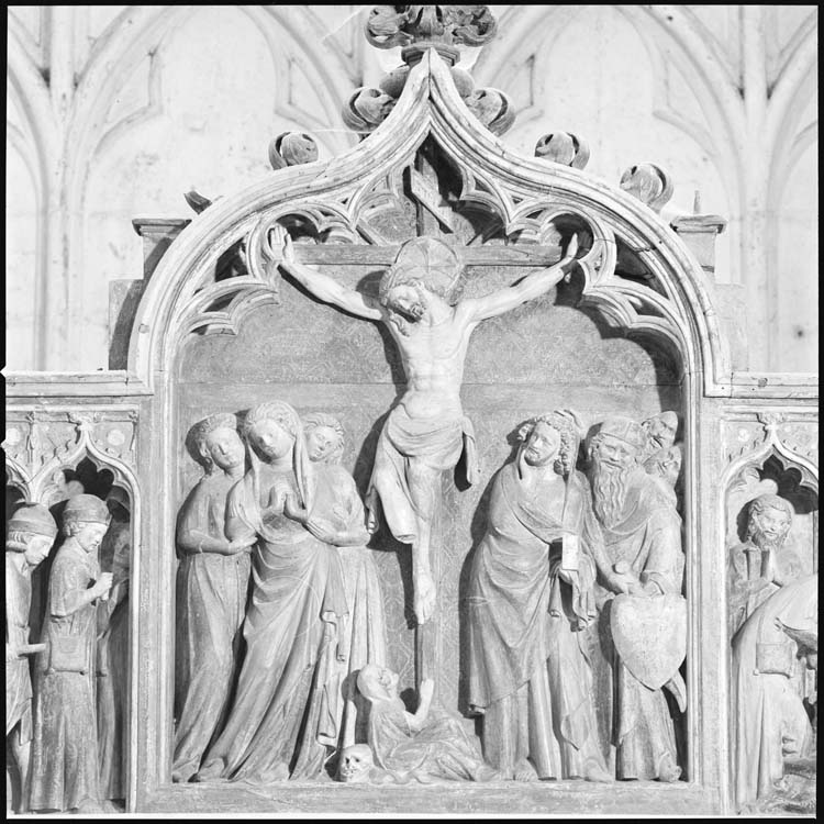 Retable du choeur, détail