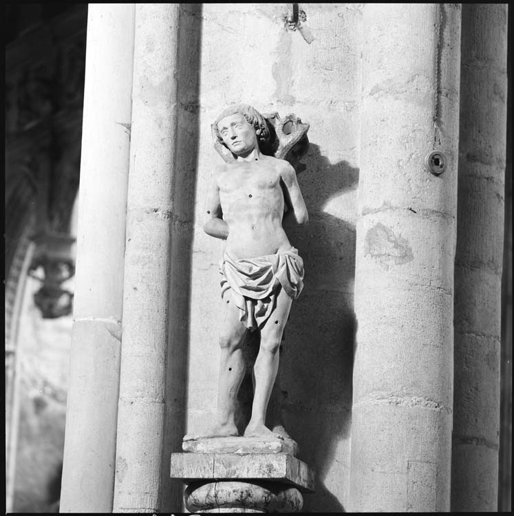 Statue : saint Sébastien