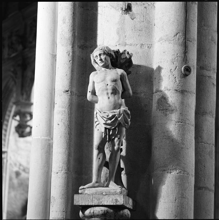 Statue : saint Sébastien