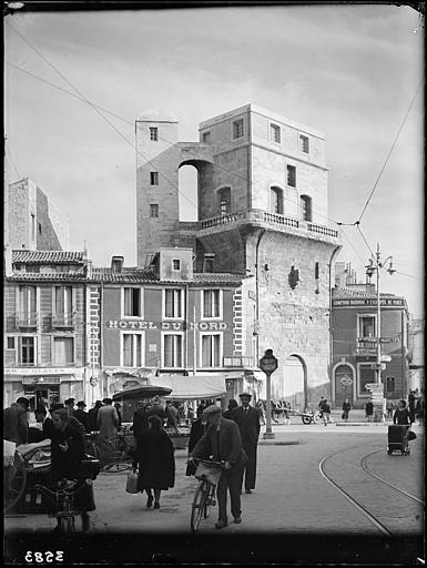 Vue d'ensemble sur rue